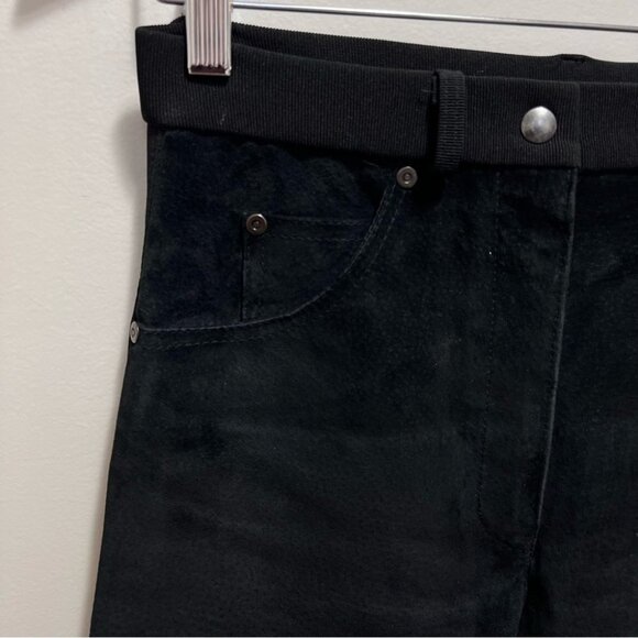 VINTAGE Mosskito Leather  High Rise Pants Size Medium - Picture 5 of 9